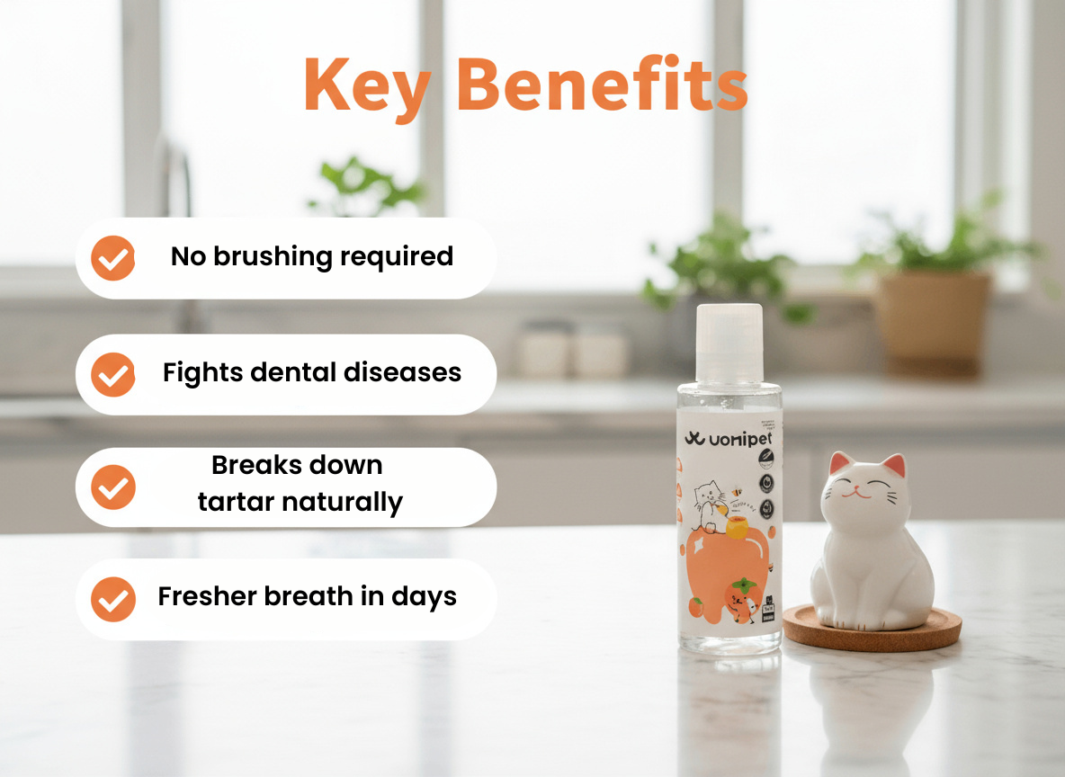 Uomipet™ Cat Dental Water Additive
